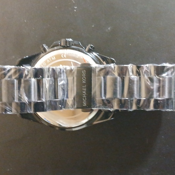 Michael Kors Black Chronograph Dial Watch - Picture 6 of 11